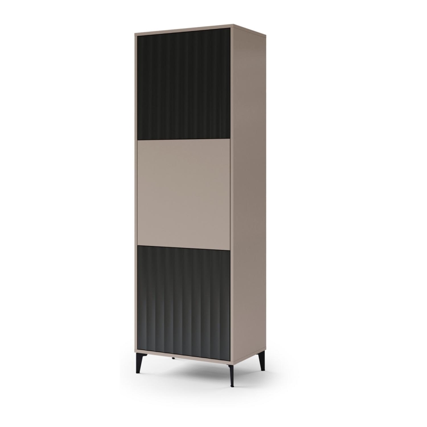 Armário RONJA taupe/preto