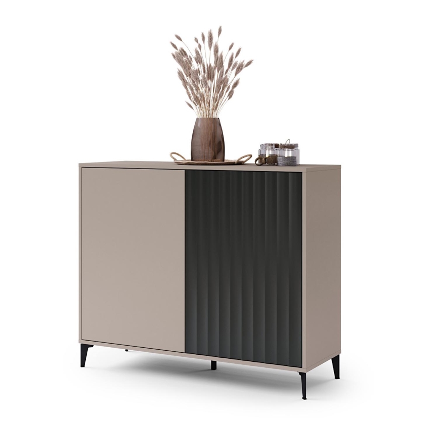 Armário RONJA taupe/preto