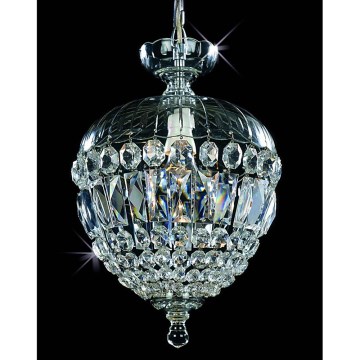 Artcrystal PBU302902001 - Candelabro de cristal 1xE27/60W/230V