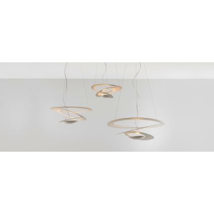 Artemide 1239010A - Candeeiro suspenso PIRCE 1xR7s/11W/230V 97 cm branco