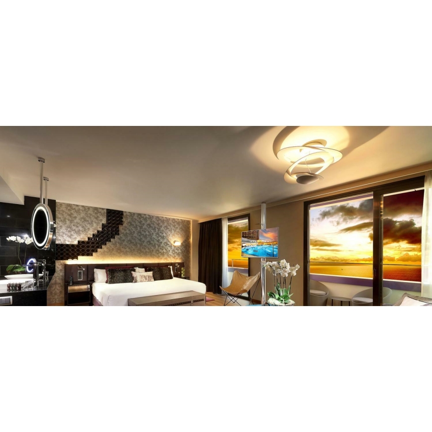 Artemide 1255110A - Iluminação de teto LED com regulação PIRCE LED/44W/230V 3000K branco