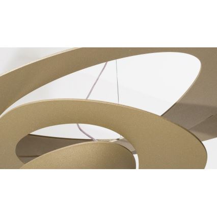 Artemide 1256120A - Candeeiro suspenso LED com regulação PIRCE LED/44W/230V 3000K dourado
