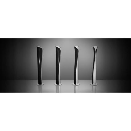 Artemide 1361010A - Candeeiro de chão LED CADMO LED/44W/230V + 1xGU10/10W/230V preto
