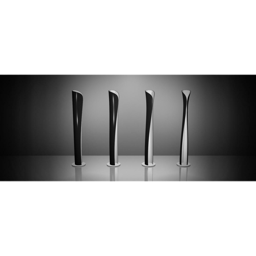 Artemide 1361010A - Candeeiro de chão LED CADMO LED/44W/230V + 1xGU10/10W/230V preto