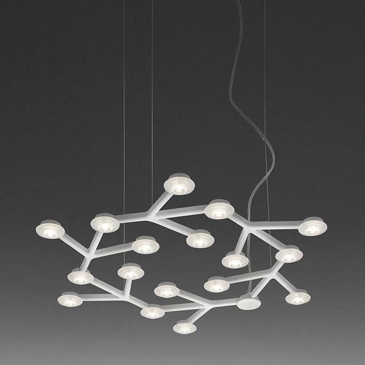 Artemide 1575050APP - Candeeiro suspenso LED com regulação NET LED/43W/230V diâmetro 65 cm 3000K