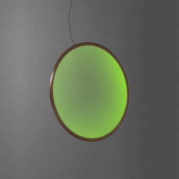 Artemide 1992360APP -  Candeeiro suspenso LED RGBW com regulação DISCOVERY LED/42W/230V 2700-6500K bronze