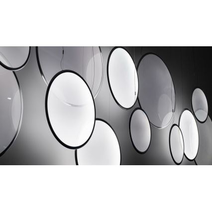 Artemide 1993030APP - Candeeiro suspenso LED com regulação DISCOVERY LED/60W/230V 3000K preto