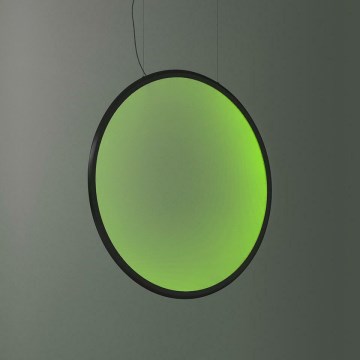 Artemide 1993330APP - Candeeiro suspenso LED RGBW com regulação DISCOVERY LED/59W/230V 2700-6500K preto