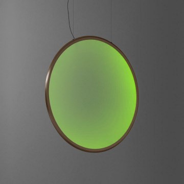 Artemide 1993360APP - Candeeiro suspenso LED RGBW com regulação DISCOVERY LED/59W/230V 2700-6500K bronze