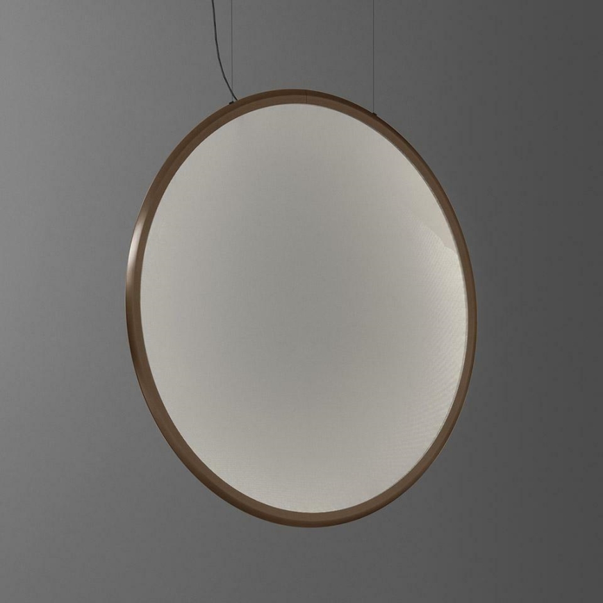 Artemide 1994060APP - Candeeiro suspenso LED com regulação DISCOVERY LED/80W/230V 3000K bronze