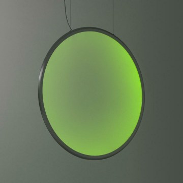 Artemide 1994310APP - Candeeiro suspenso LED RGBW com regulação DISCOVERY LED/79W/230V 2700-6500K antracite