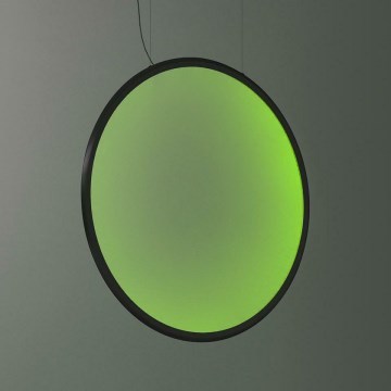 Artemide 1994330APP - Candeeiro suspenso LED RGBW com regulação DISCOVERY LED/79W/230V 2700-6500K preto