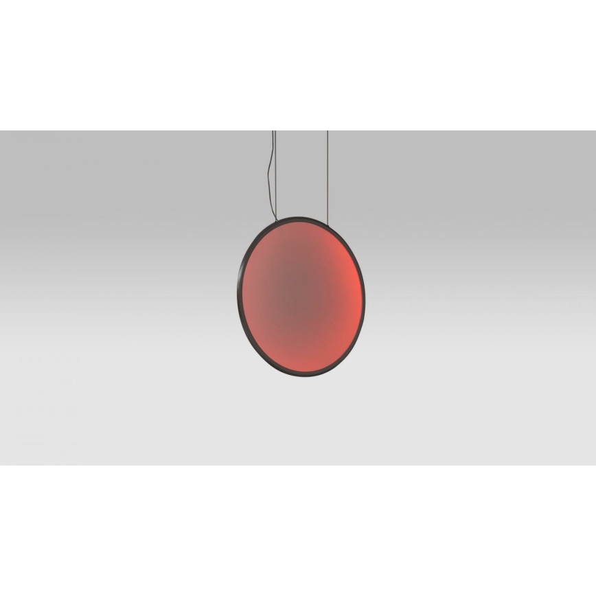 Artemide 1994330APP - Candeeiro suspenso LED RGBW com regulação DISCOVERY LED/79W/230V 2700-6500K preto