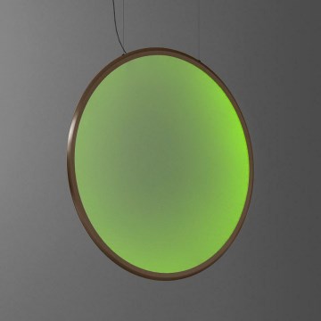 Artemide 1994360APP - Candeeiro suspenso LED RGBW com regulação DISCOVERY LED/79W/230V 2700-6500K bronze