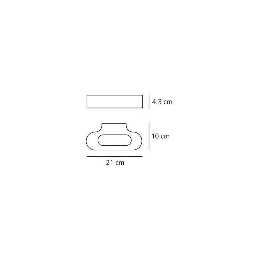 Artemide AR 0615030A - Luz de parede LED TALO 1xLED/20W/230V