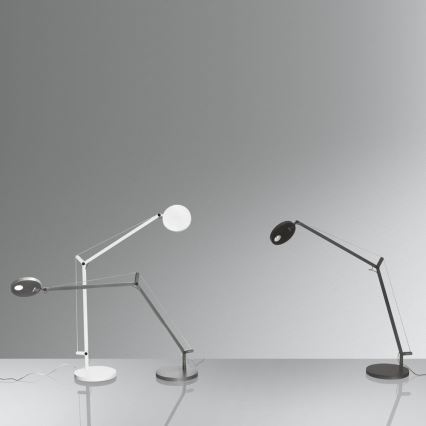 Artemide AR 1733010A+AR 1739010A KOMPLET - Candeeiro de mesa LED com regulação DEMETRA 1xLED/8W/230V