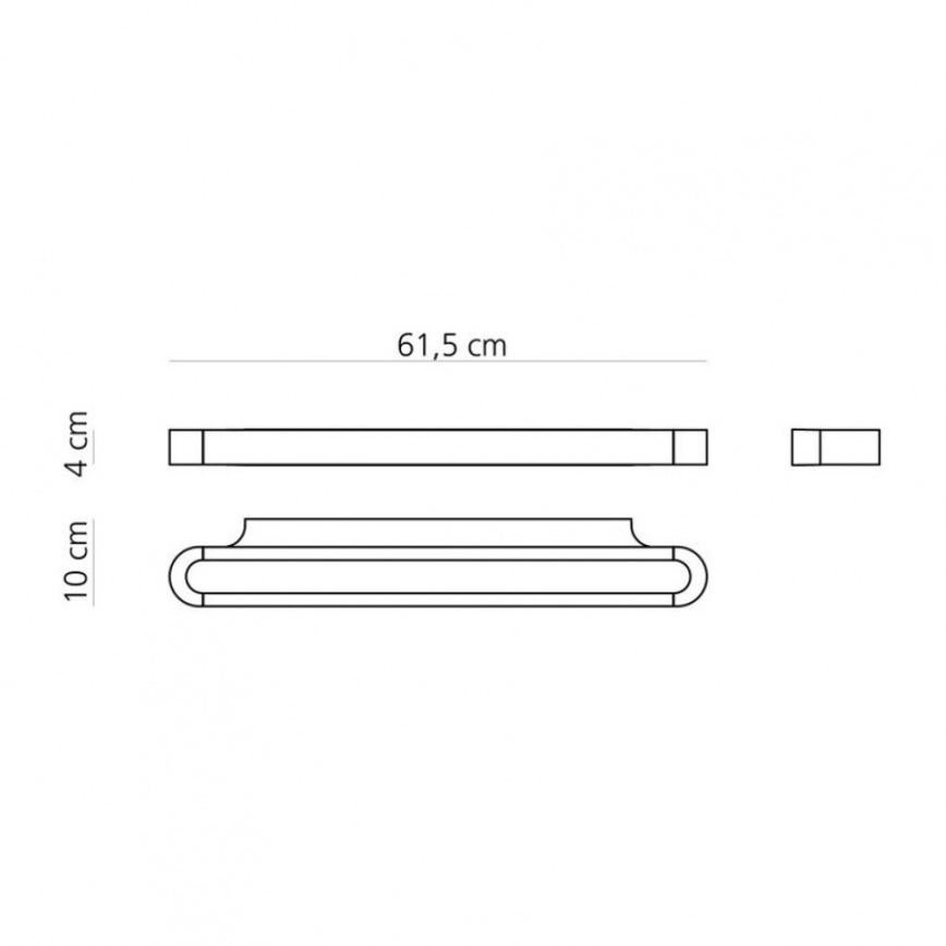 Artemide AR 1913050A - Luz de parede LED TALO 60 1xLED/25W/230V