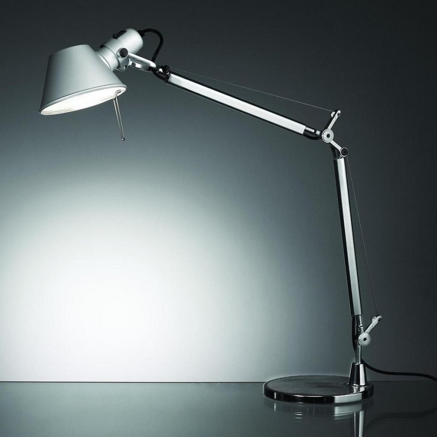 Artemide AR A001000+AR A004030 KOMPLET - Candeeiro de mesa TOLOMEO 1xE27/70W/230V