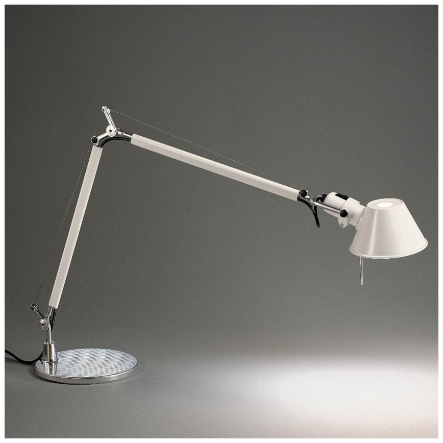 Artemide AR A005920+AR A008620 KOMPLET - Candeeiro de mesa TOLOMEO MINI 1xE27/70W/230V