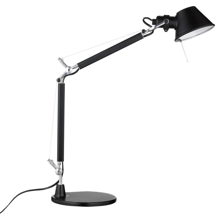 Artemide AR A005940+AR A00861 KOMPLET - Candeeiro de mesa TOLOMEO MINI 1xE27/70W/230V