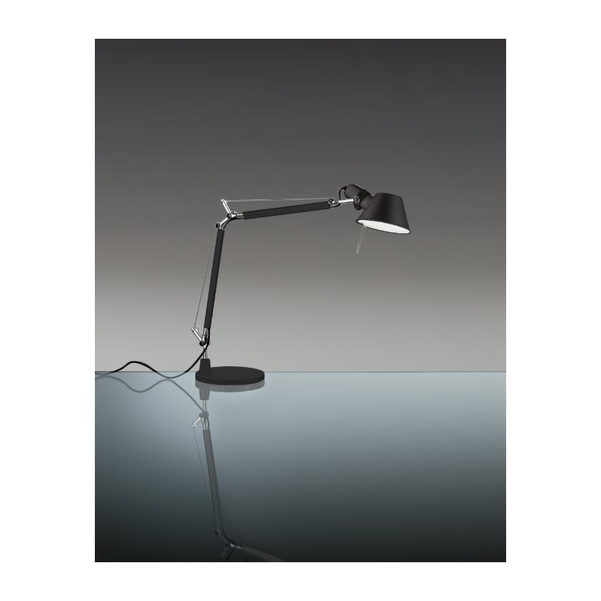 Artemide AR A005940+AR A00861 KOMPLET - Candeeiro de mesa TOLOMEO MINI 1xE27/70W/230V