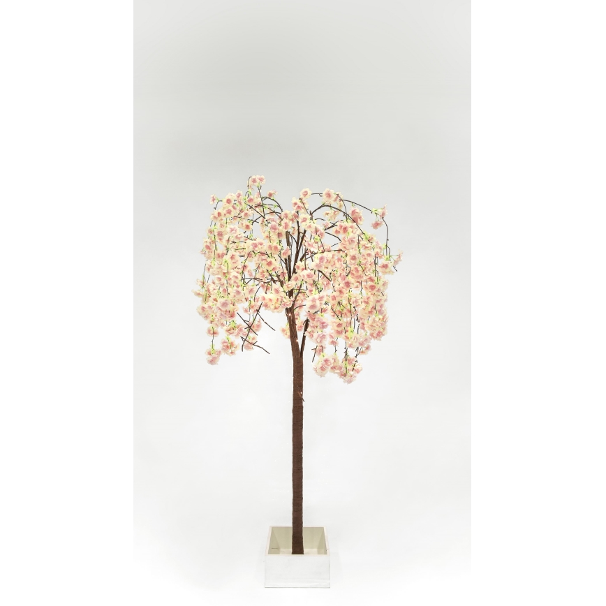 Árvore de Natal artificial LED decorativa CHERRY TREE 84xLED/230V 1,7 m cereja