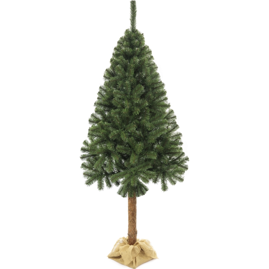 Árvore de Natal num tronco 160 cm abeto