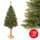 Árvore de Natal num tronco 180 cm abeto