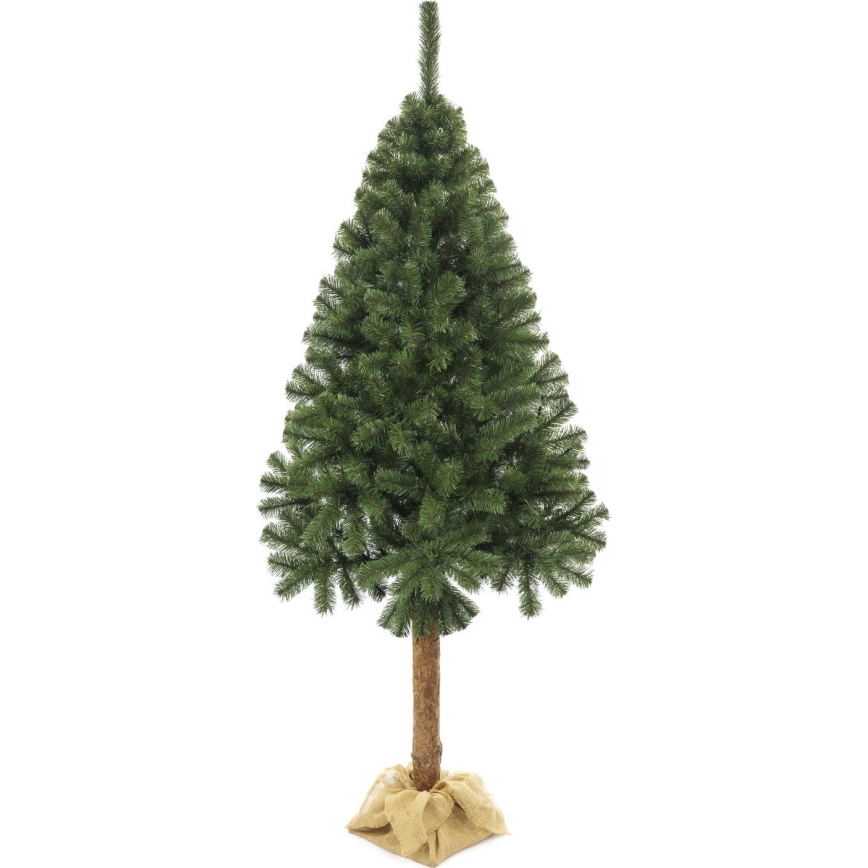 Árvore de Natal num tronco 220 cm abeto