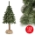 Árvore de Natal num tronco NATURAL 120 cm abeto