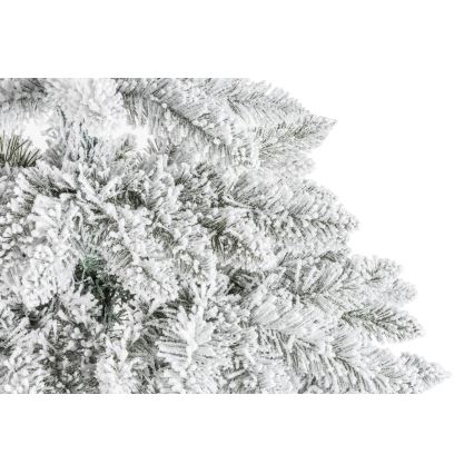 Árvore de Natal num tronco NATURAL WITH SNOW 120 cm abeto