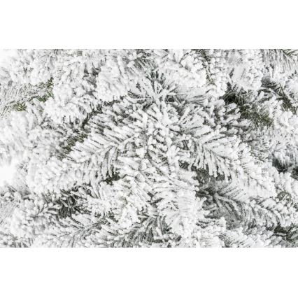 Árvore de Natal num tronco NATURAL WITH SNOW 120 cm abeto