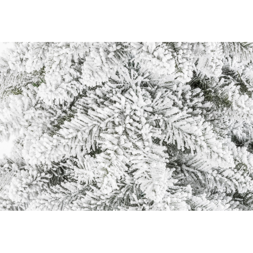 Árvore de Natal num tronco NATURAL WITH SNOW 120 cm abeto