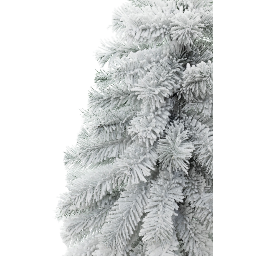 Árvore de Natal num tronco NATURAL WITH SNOW 150 cm abeto