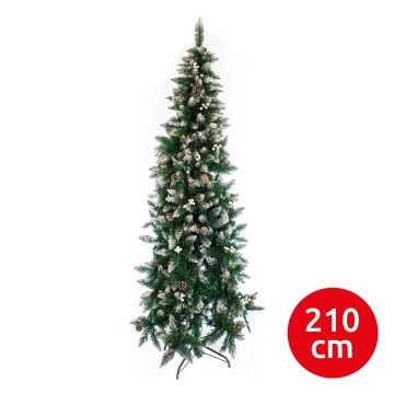 Árvore de Natal SLIM 210 cm abeto
