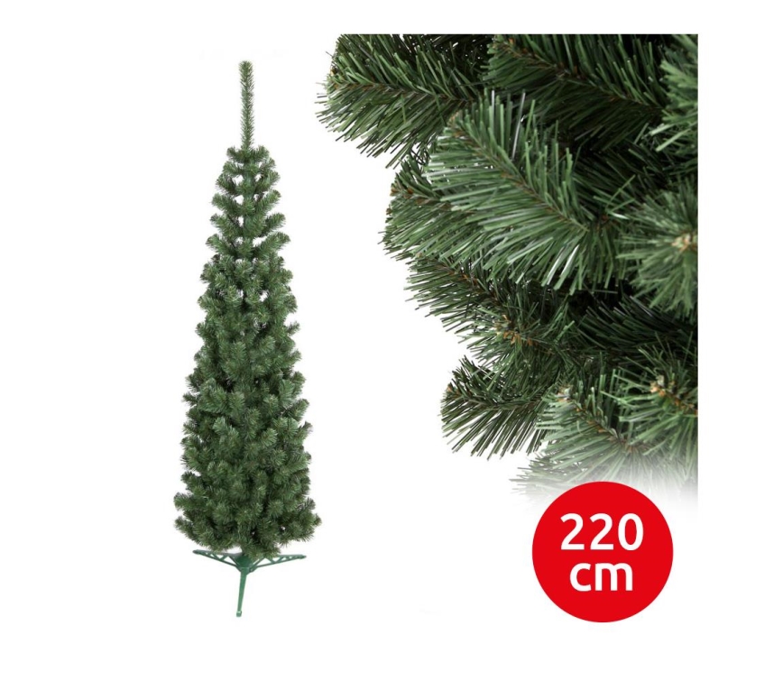 Árvore de Natal SLIM 220 cm abeto