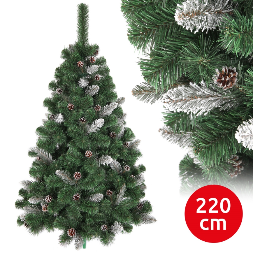 Árvore de Natal SNOW 220 cm pinheiro