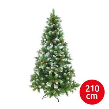 Árvore de Natal SNOWY 210 cm pinho