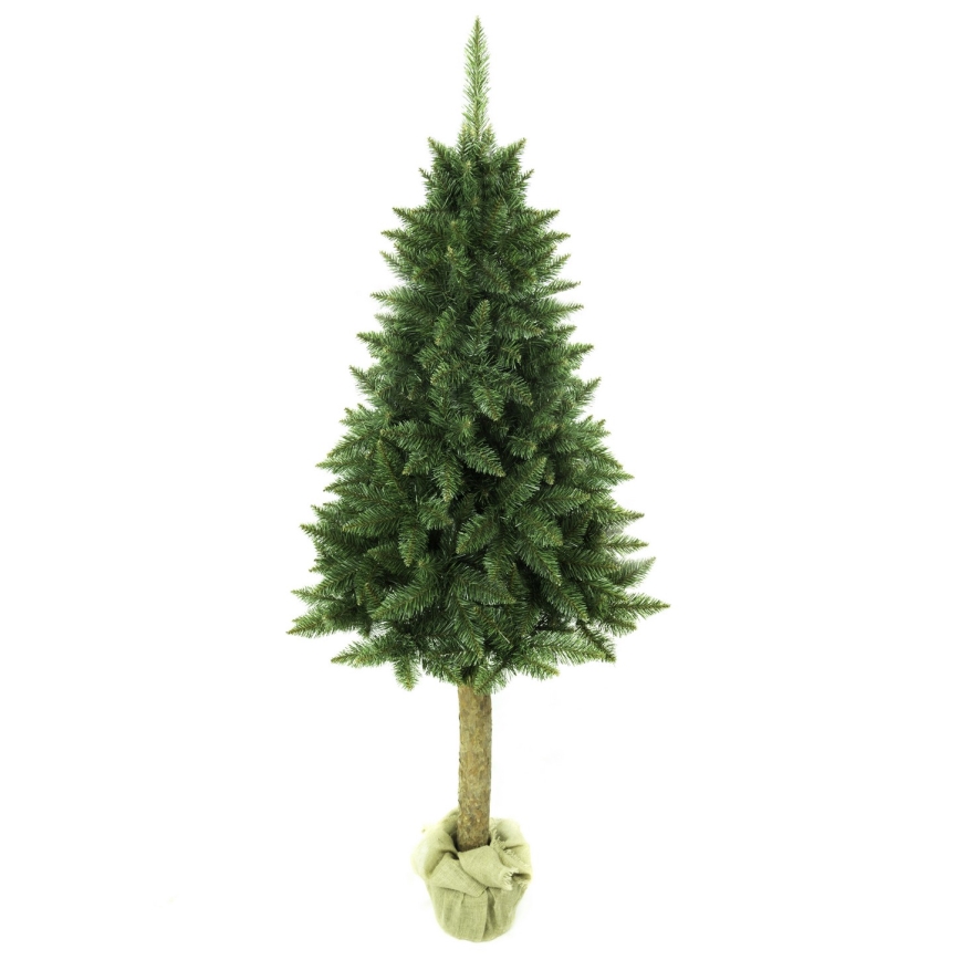 Árvore de Natal sobre um tronco 180 cm abeto