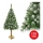 Árvore de Natal sobre um tronco 220 cm pinheiro