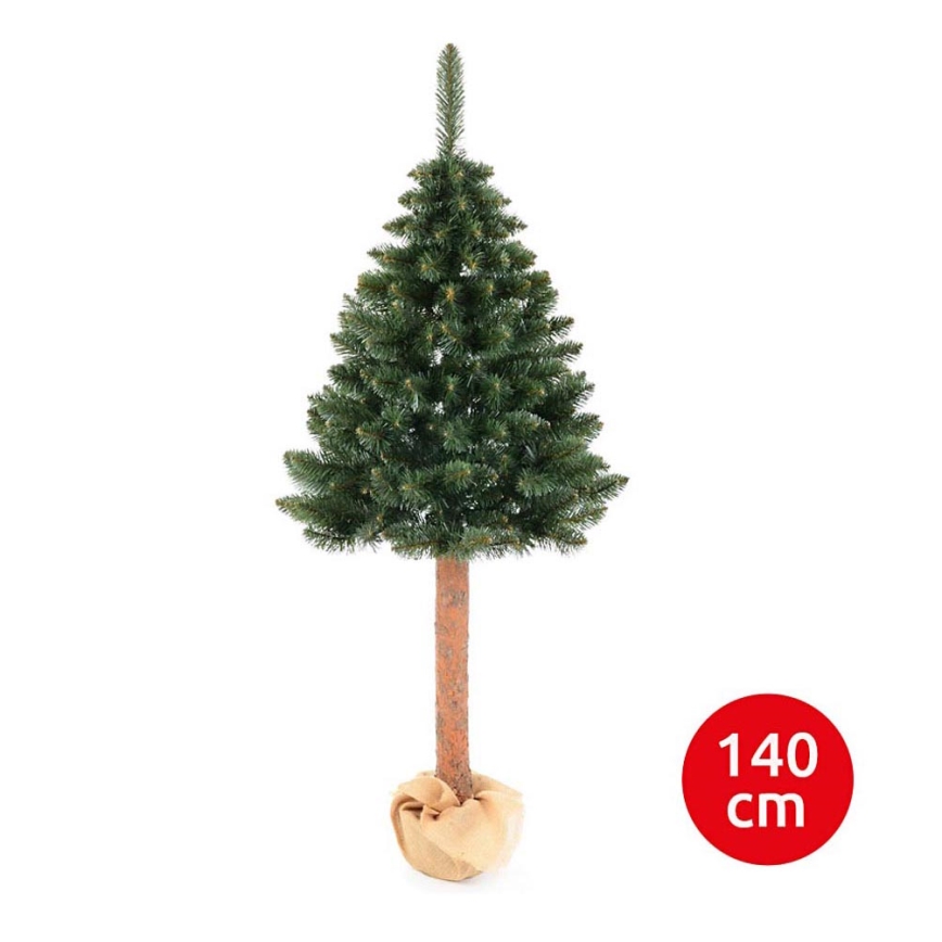 ÁRVORE DE NATAL TRONCO DE MADEIRA 140 cm