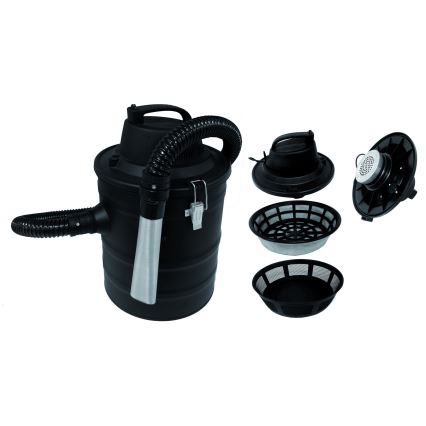 Aspirador de cinzas 18 l 1200W/230V preto