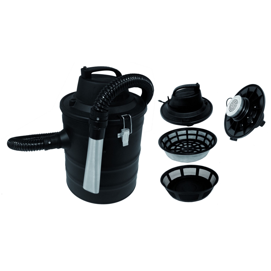 Aspirador de cinzas 18 l 1200W/230V preto