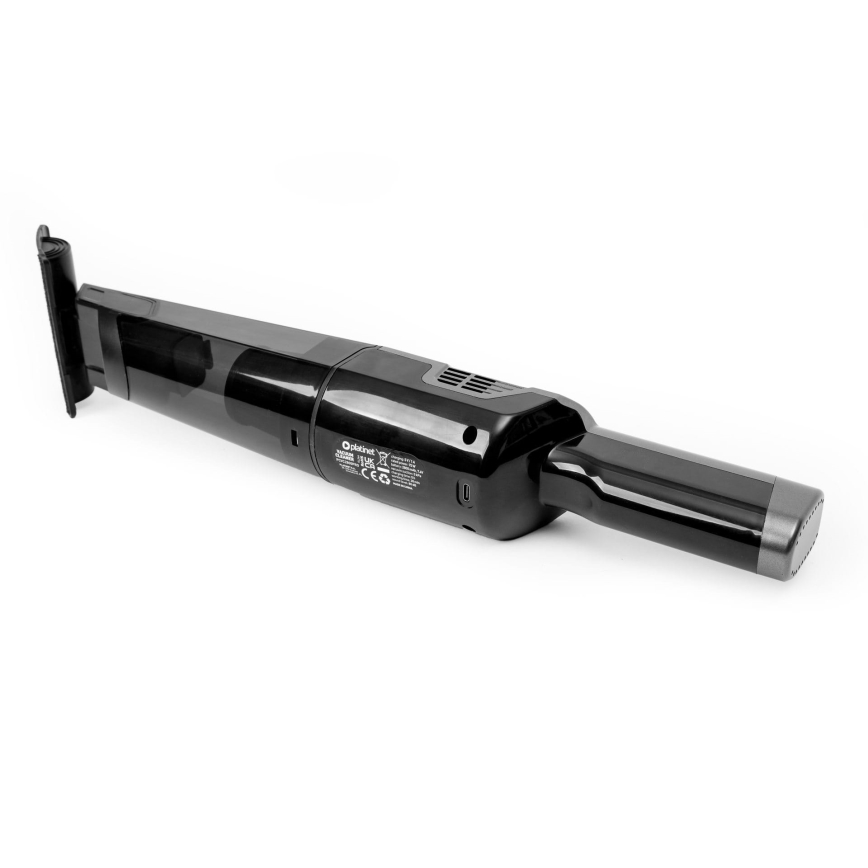 Aspirador portátil para automóvel 75W/2800 mAh preto