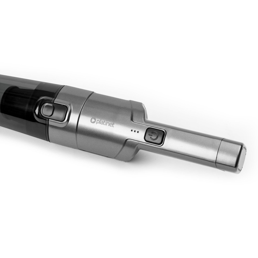 Aspirador portátil para automóvel 75W/2800 mAh preto