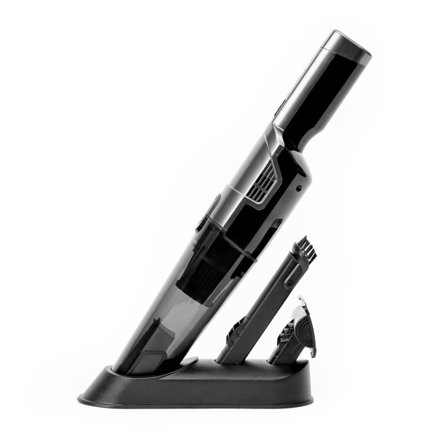 Aspirador portátil para automóvel 75W/2800 mAh preto