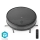 Aspirador robô inteligente com mopa 28W/2500 mAh Wi-Fi preto + comando