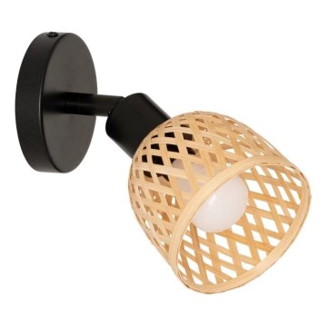 Atmosphera - Aplique de parede orientável LIO 1xE27/25W/230V bambu
