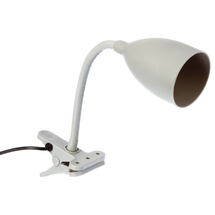 Atmosphera - Candeeiro com clipe SILY 1xE14/7W/230V cinzento