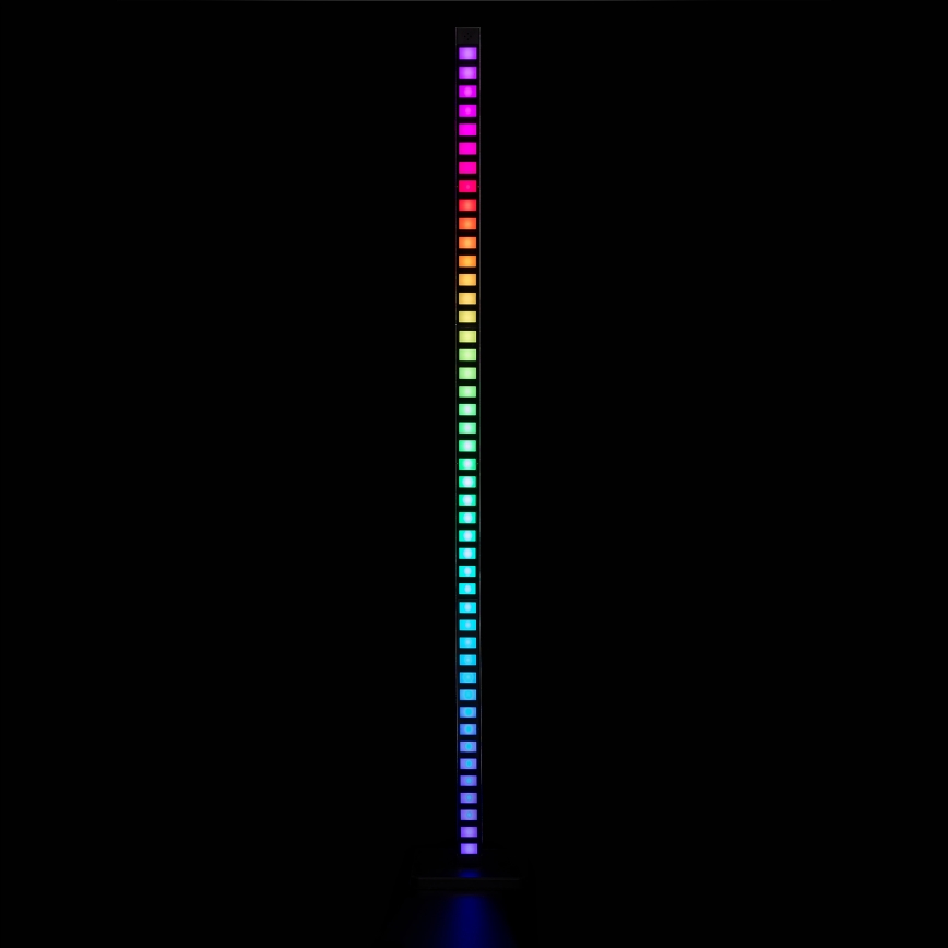 Atmosphera - Candeeiro de chão LED RGB com regulação ABELHA LED/230V + comando